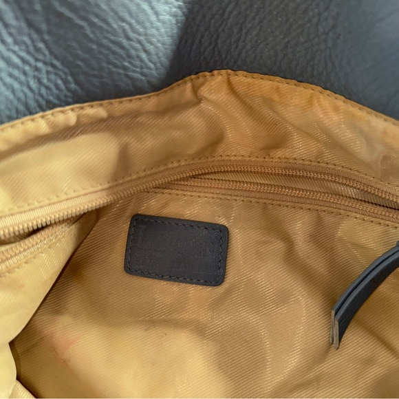 Lauren Ralph Lauren Braided Large Light Blue Purse - Picture 6 of 7